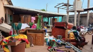 Kankan : un violent incendie réduit une concession en cendres à Bordo