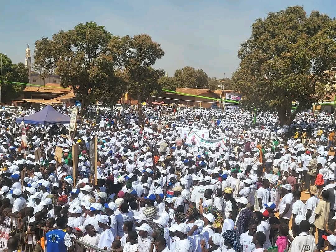 Présidentielle 2025 : forte mobilisation en faveur de Mamadi Doumbouya à Siguiri
