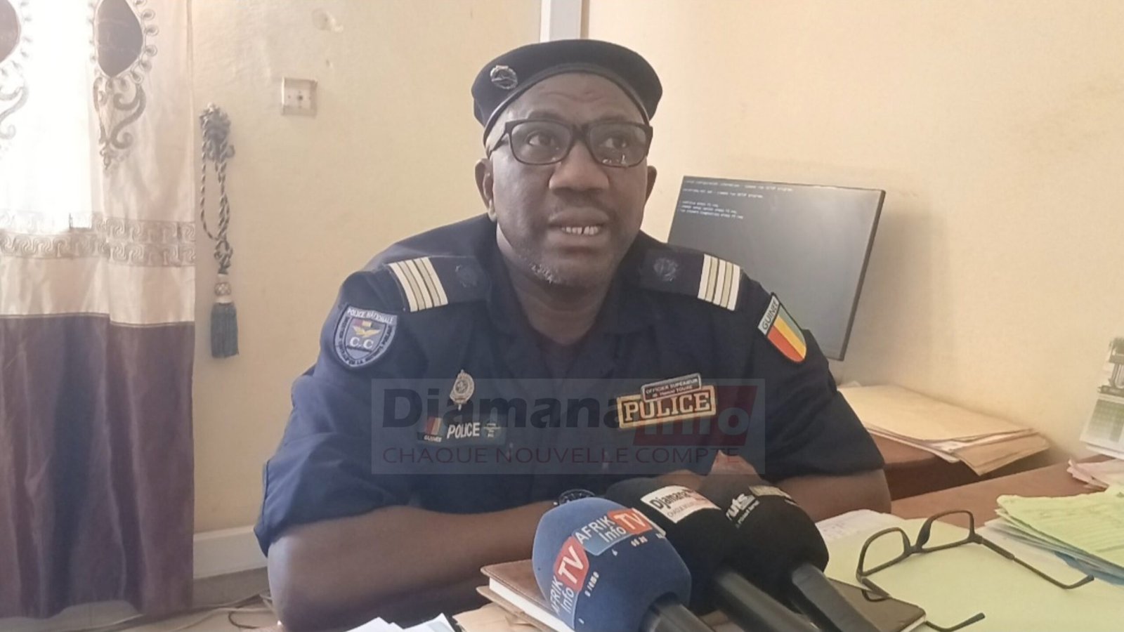 Fêtes de fin d’année à Kankan : la police renforce la sécurité routière