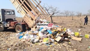 Kouroussa : plus de 3 tonnes de produits impropres à la consommation incinérée