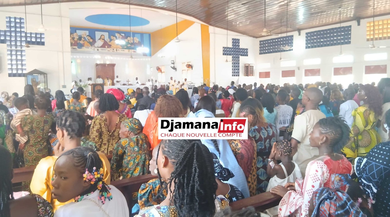 Kankan : les fidèles chrétiens célèbrent pâques dans la joie et la prière