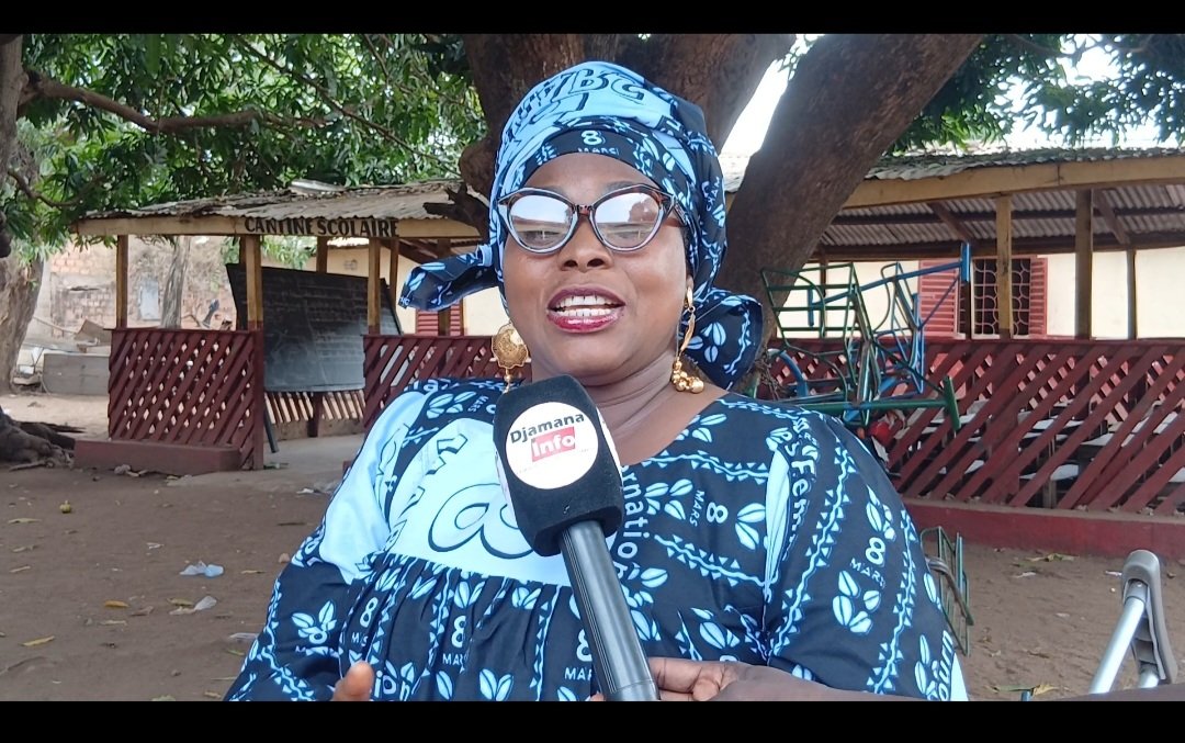 Kankan : mme dioubaté mariame kaba appelle les femmes à s’engager pour le respect de leurs droits