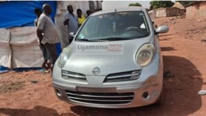 Vol d’engin roulant à siguiri : une nissan micra retrouvée quelques heures après son enlèvement