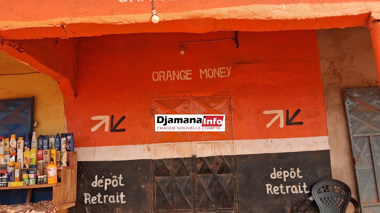 Siguiri : un kiosque orange money braqué à bouré boukaria, près de 50 millions gnf emportés
