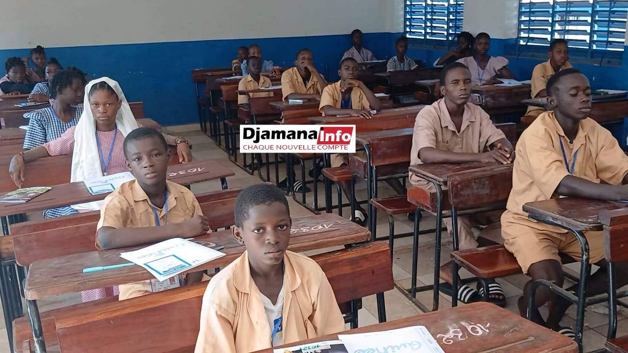 Kankan : 16 953 candidats affrontent les premières épreuves de l’examen d’entrée en 7ème année