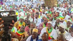 Achoura à diankana (kankan) : karamo solo prie pour mamadi doumbouya et appelle à la paix, à l'unité et au vivre-ensemble en guinée