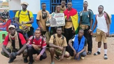 Kankan : leur marche vers conakry stoppée à linsan, 11 jeunes gardent l’espoir d’intégrer l’armée