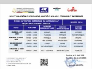 Baccalauréat 2026 : les épreuves de rattrapage prévues du 20 au 23 août