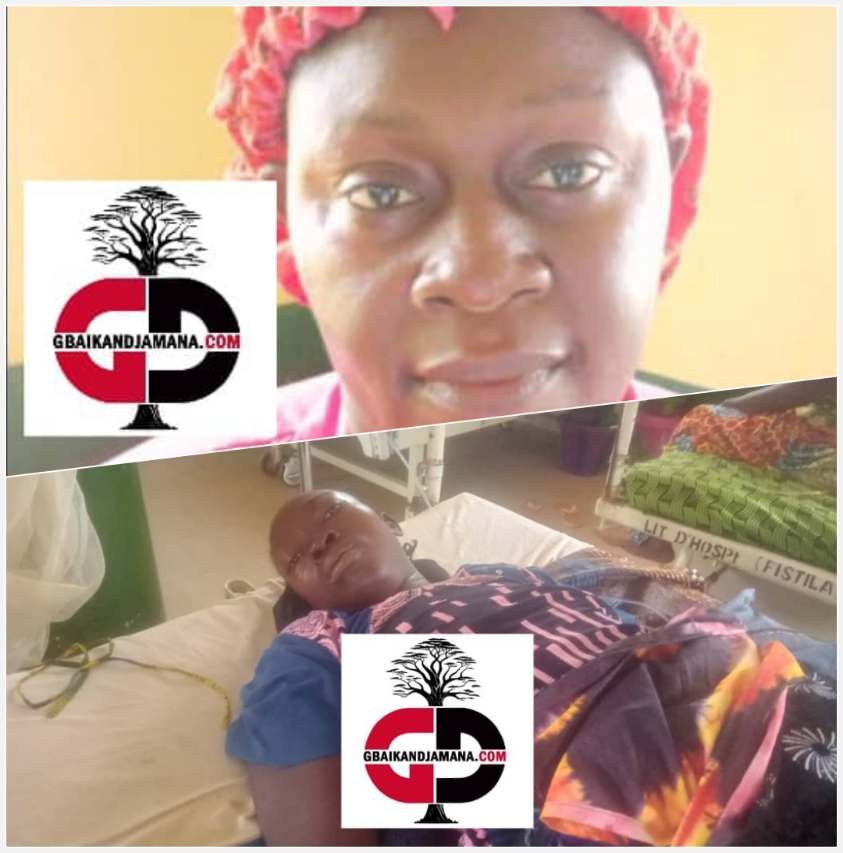 KISSIDOUGOU: Une femme donne naissance à des triplés dont un avec une tumeur à la tête. 1 KISSIDOUGOU: Une femme donne naissance à des triplés dont un avec une tumeur à la tête.