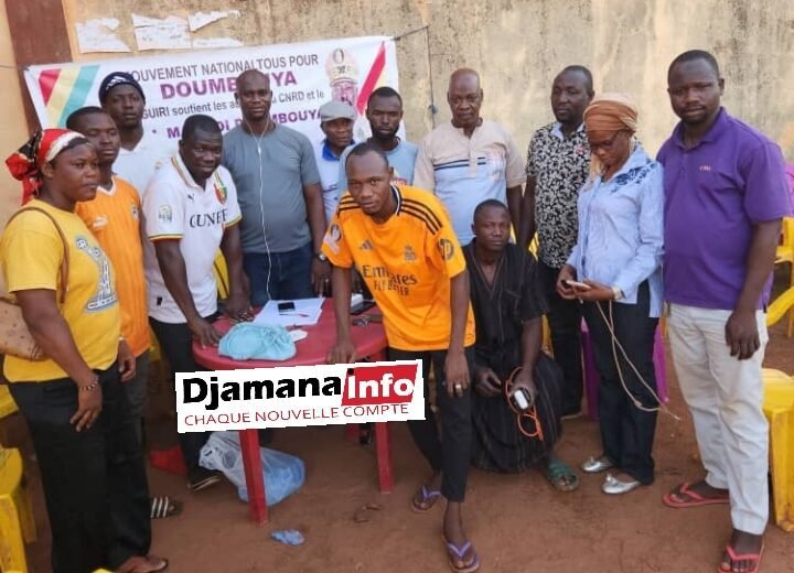 Siguiri : le mouvement "Tous pour DOUMBOUYA" mobilise ses troupes pour le lancement officiel à Kankan 1 Siguiri : le mouvement "Tous pour DOUMBOUYA" mobilise ses troupes pour le lancement officiel à Kankan