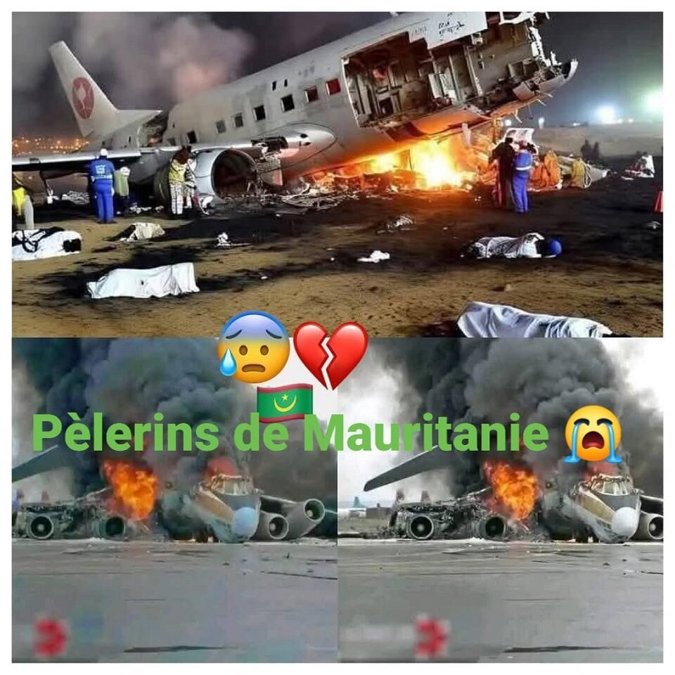 Mauritania Airlines dément les rumeurs de crash d’un avion de pèlerins en mer Rouge 1 Mauritania Airlines dément les rumeurs de crash d’un avion de pèlerins en mer Rouge