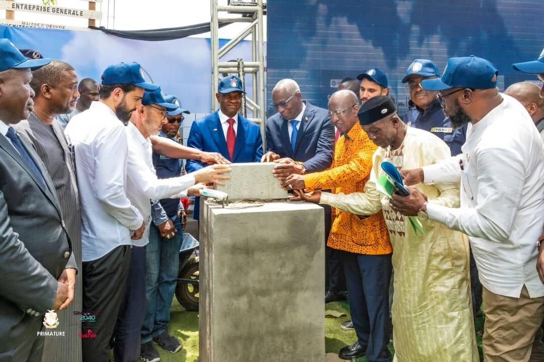 Conakry : le Premier ministre lance les travaux du futur siège régional de la police 1 Conakry : le Premier ministre lance les travaux du futur siège régional de la police